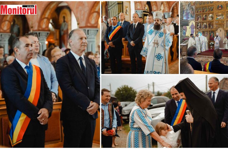 Sărbătoare la Bălan! Primarul Daniel Pop a primit vizita PS Benedict Vesa, Episcopul Sălajului