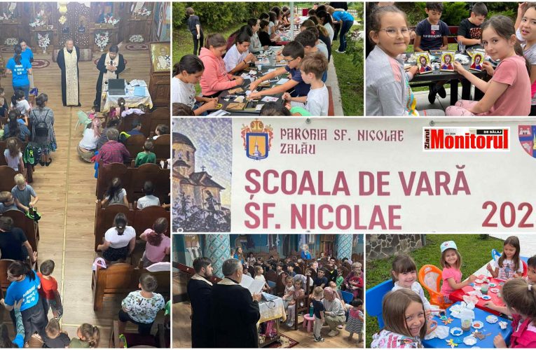 Peste 140 de copii și tineri au participat la prima zi a „Școlii de Vară Sfântul Nicoale” 2025