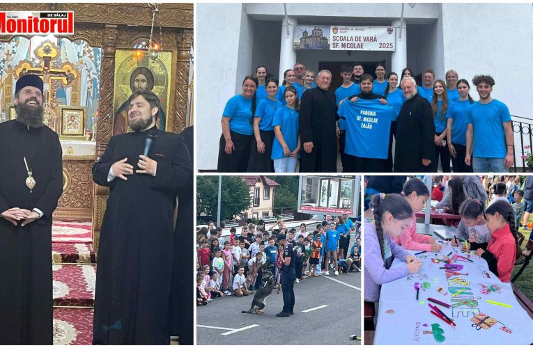 Episcopul Benedict a participat la Școala de vară Sf. Nicolae 2025, Zalău