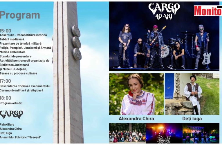 Cargo, Alexandra Chira și Deți Iuga pe scenă la Guruslău 2025, eveniment organizat de CJ Sălaj