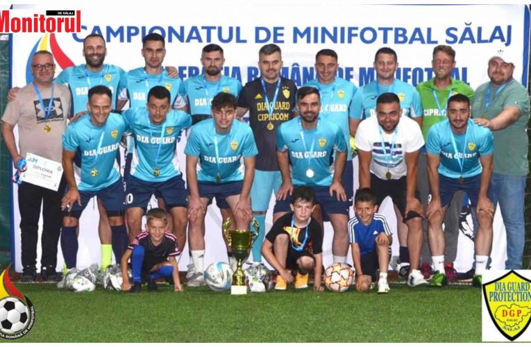 Dia Guard Cipricom reprezintă Sălajul la Campionatul Național de minifotbal de la București