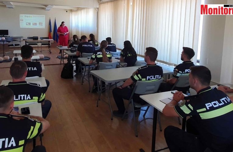 Curs de prim ajutor de bază la I.P.J. Sălaj