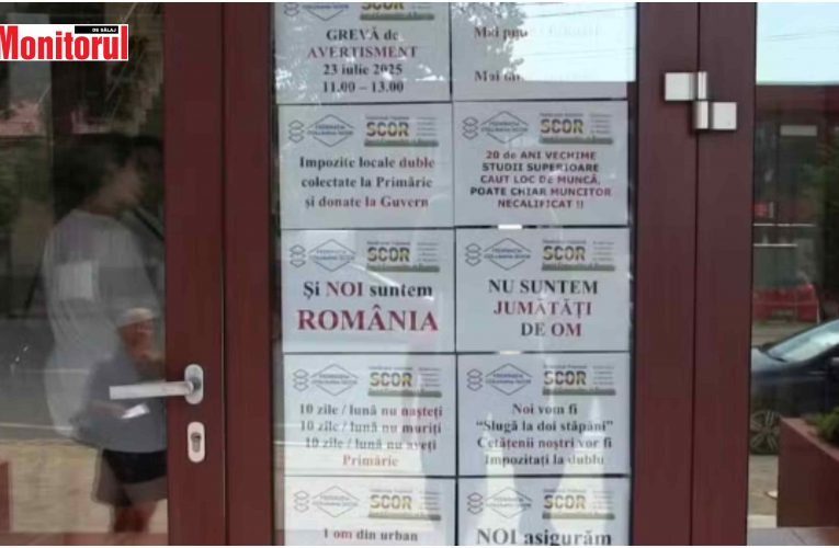 Proteste în mai multe primării din Sălaj împotriva măsurilor propuse de Guvernul Bolojan