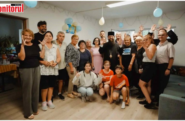 Episcopul Benedict în vizită la sediul Asociației Surzilor, filiala Zalău