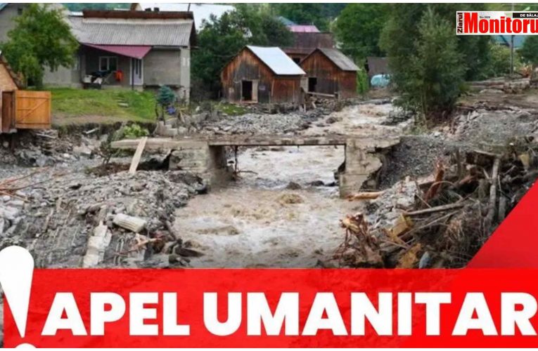 Sălăjenii chemați să fie solidari cu sucevenii afectați de inundații