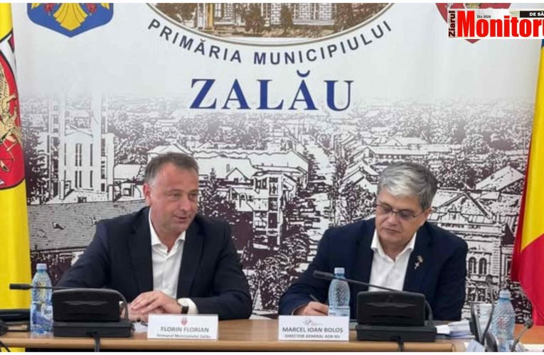 Primarul Florin Florian modernizează 4 kilometri de străzi în municipiul Zalău cu fonduri europene
