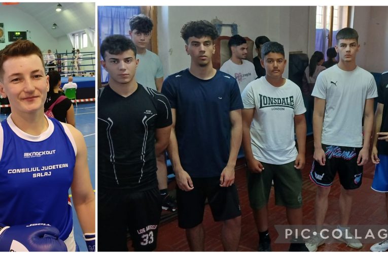 Pugiliștii de la CSM Zalău și ACS Ringul Sălăjean Zalău la Memorialul Barna Florian Arad
