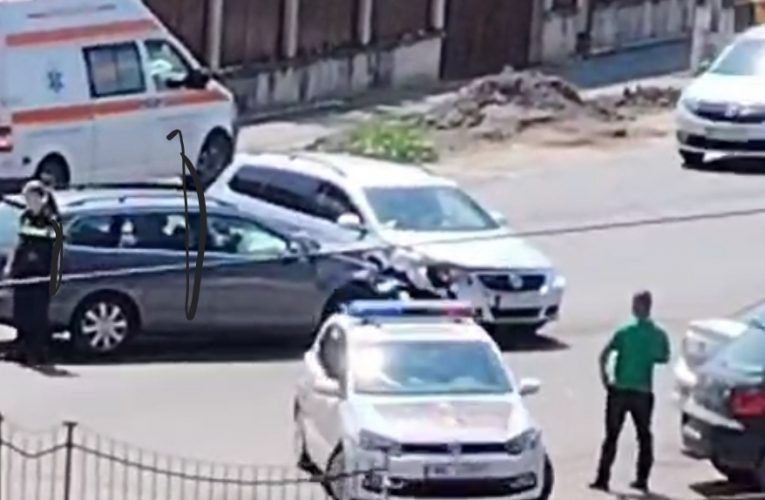 Accident rutier în localitatea Crișeni