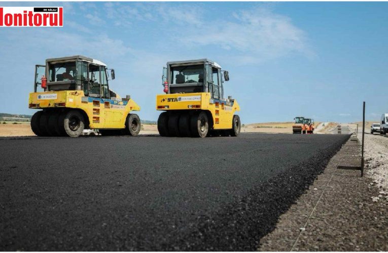 Lucrările de pe A3 Suplacu de Barcău – Chiribiș au ajuns la stadiul de 57% executat
