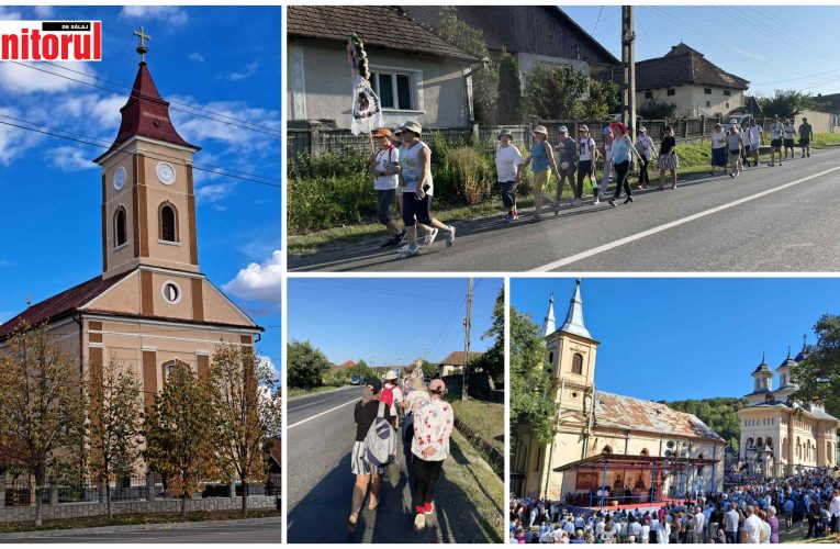 Un grup de credincioși din Bobota au pornit în pelerinaj spre Mănăstirea Nicula
