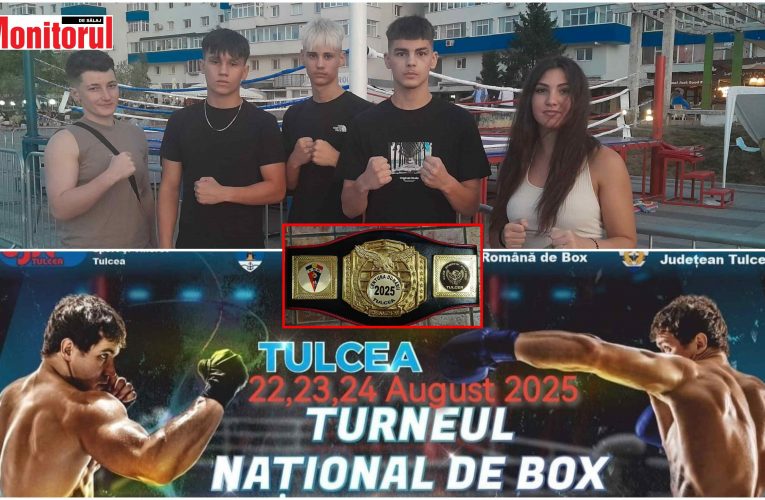ACS Ringul Salajean Zalau si CSM Zalau participa la Centura Dunarii la box in Tulcea