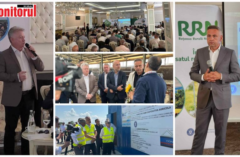 Deputatul PSD Ionel Ciunt l-a adus în vizită oficială în Sălaj pe ministrul Agriculturii, Florin Barbu