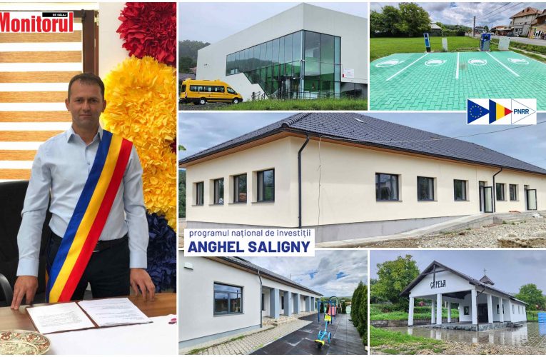 REPORTAJ | Comuna Gâlgău se dezvoltă cu primarul Cristian Ungur la conducere