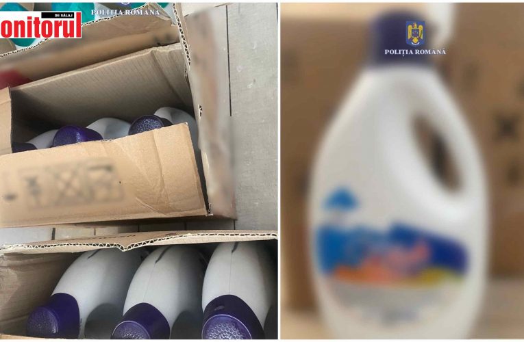 Zălăuan cercetat penal pentru că vindea detergent lichid contrafăcut