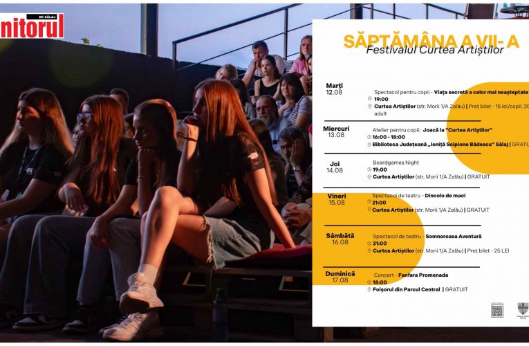 Nu rata săptămâna a șaptea a festivalului „Curtea Artiștilor”!