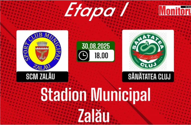 SCM Zalău invită fanii la debutul în noul sezon al Ligii a 3-a