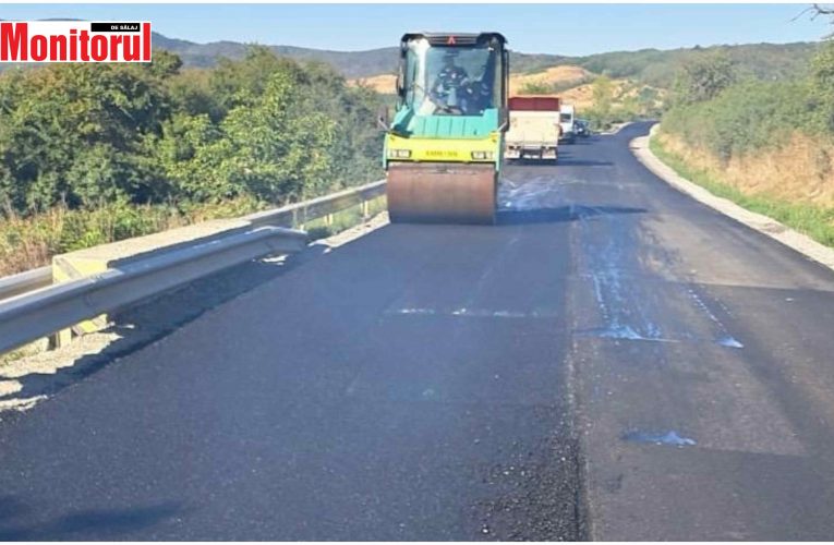 DRDP Cluj asfaltează drumul național 19B între Porț și Zăuan