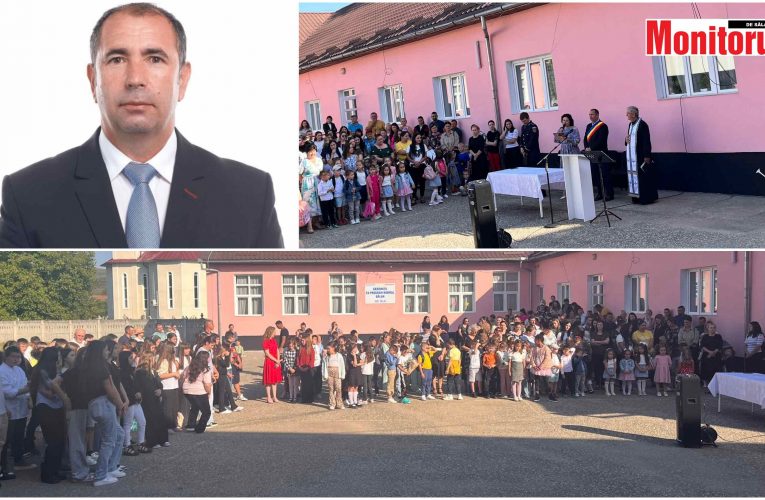 Primarul Comunei Bălan, Daniel Pop, la începerea noului an școlar