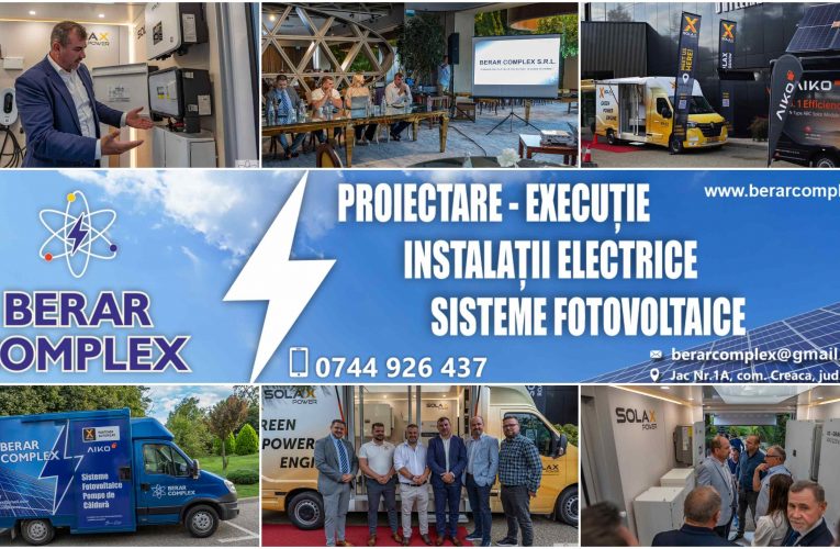 Firma sălăjeană Berar Complex SRL – lider în soluții fotovoltaice alături de parteneri de top la nivel mondial