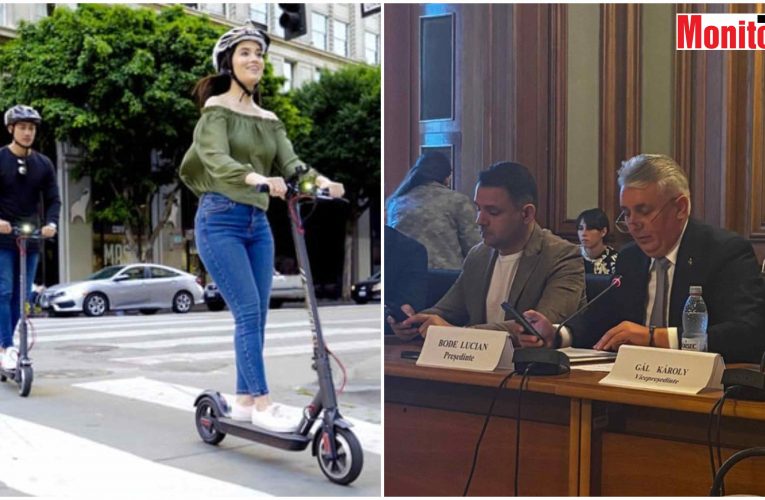 Deputatul Lucian Bode a început dezbaterile în Parlament pentru „Legea trotinetelor”