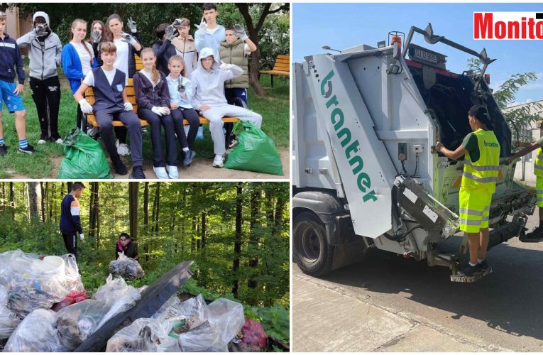 Brantner a strâns 2,7 tone de deșeuri în cadrul inițiativei Let’s Do It, România!