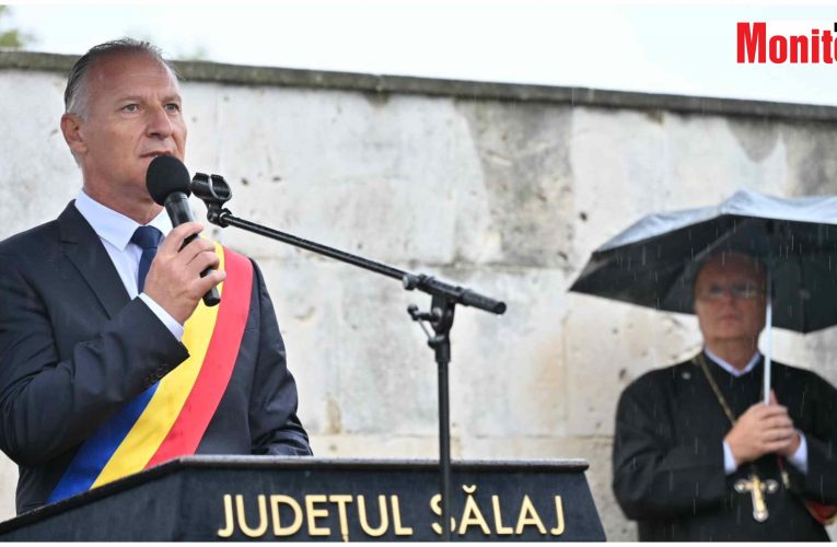 VIDEO|  Președintele CJ Sălaj, Dinu Iancu-Sălăjanu, discurs la comemorarea martirilor de la Ip