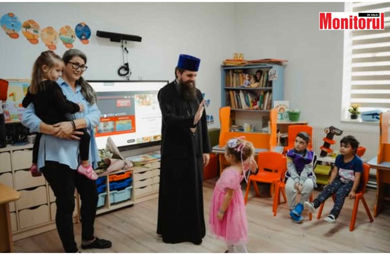 Episcopul Sălajului a vizitat Grădinița „Licurici”