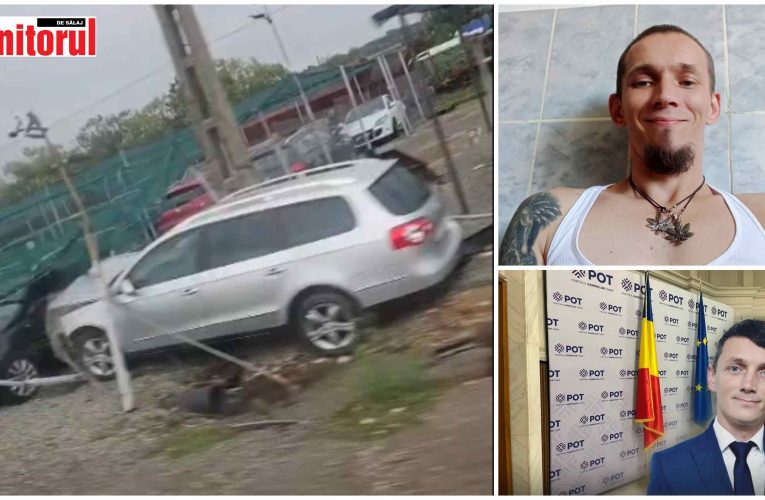 VIDEO| Fratele senatorului POT Sălaj a fost reținut de Poliție după ce a condus beat în Zalău
