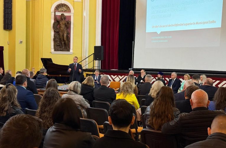 Primarul Florin Florian prezent la aniversarea a 25 de ani UBB Cluj