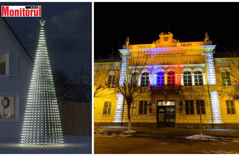 Primăria Zalău cumpără cu 20.000 euro un brad 3D înalt de 10 metri