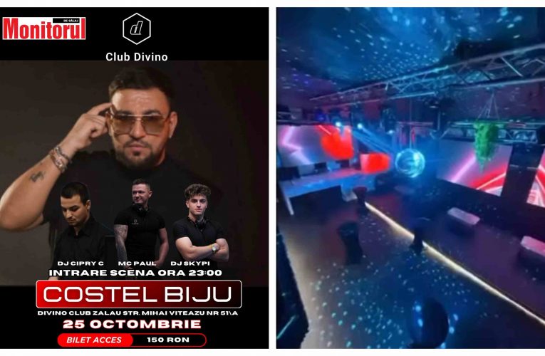 Super concert Costel Biju la Club Divino Zalău