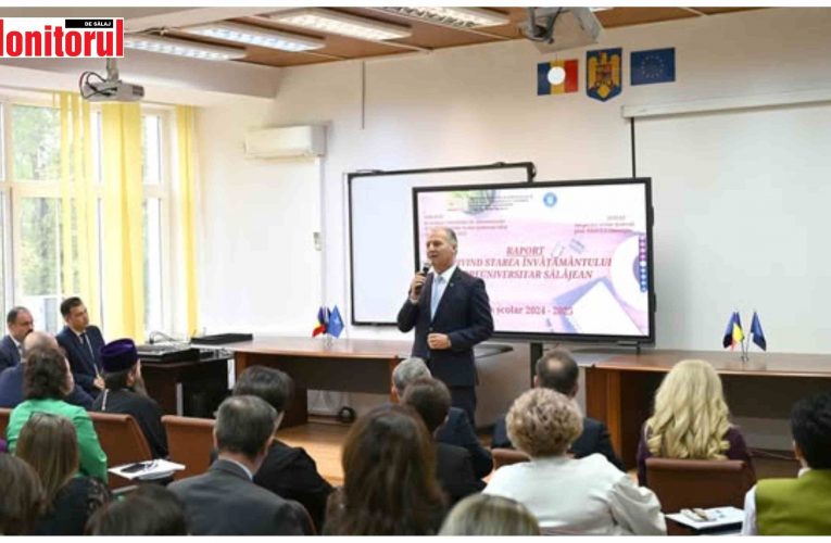 Președintele CJ Sălaj, Dinu Iancu-Sălăjanu, preocupat de viitorul învățământului sălăjean