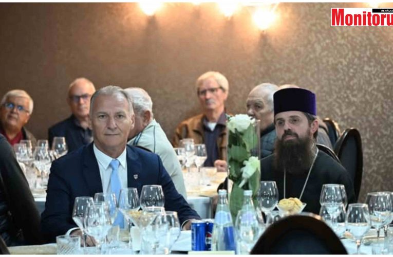 Vârstnicii din județ sărbătoriți de conducerea CJ Sălaj, Prefectură și Episcopia Sălajului