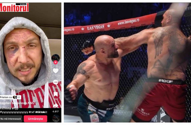 Sălăjeanul Kamaz bătut până la sânge și făcut K.O. în Gala RXF 50 de la București