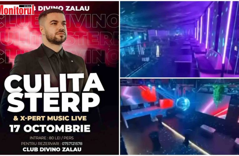 Culiță Sterp revine la Zalău și promite un super concert la Divino Club