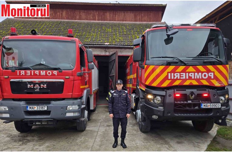 Pompierul Iosif Dacian de la Ileanda, salvator în timpul liber