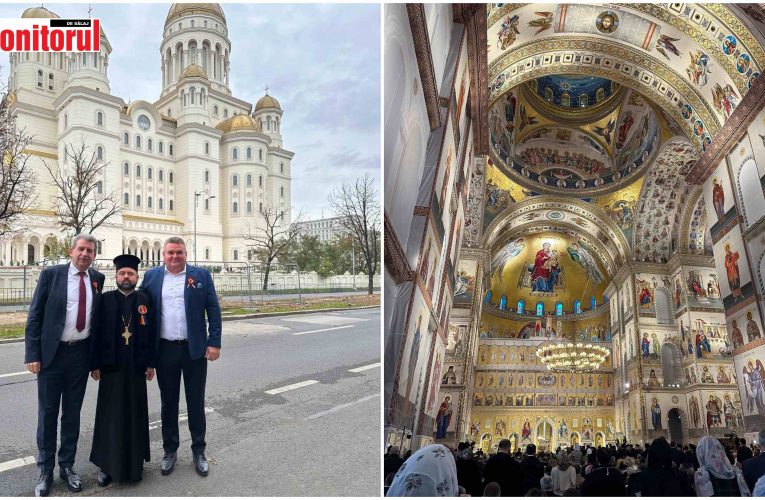 Primarul Jiboului, ing. Dan Ghiurco, prezent la sfințirea Catedralei Mântuirii Neamului de la București