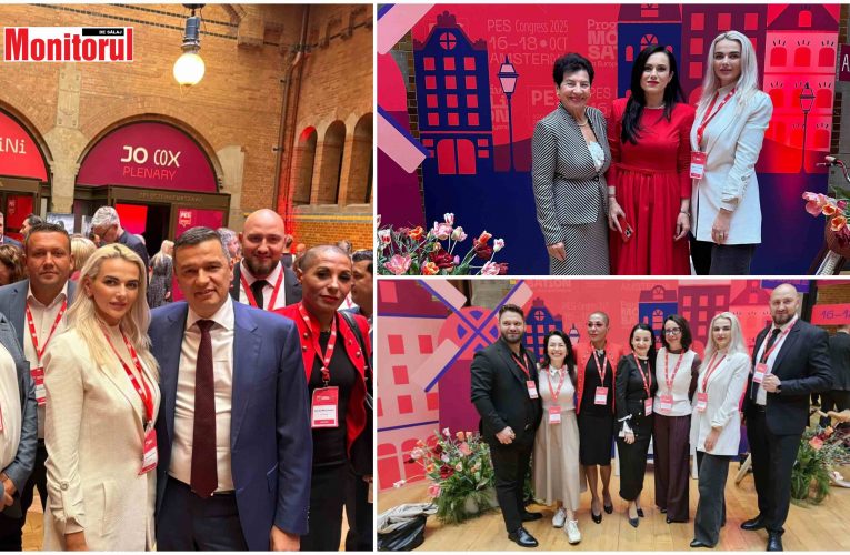 Delegația PSD Sălaj prezentă la Congresul PES organizat la Amsterdam