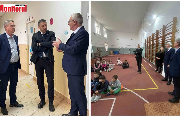 Primarul Ioan Buda a primit vizita ministrului Educației, Daniel David