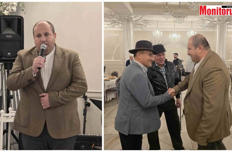 Prefectul Claudiu Bîrsan alături de fermierii din Asociația Crescătorilor de Ovine „OVIS” Sălaj