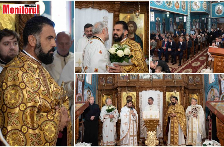 VIDEO| Pr. Augustin Câmpean, instalat noul preot paroh al Bisericii Sf. Nicolae din Zalău