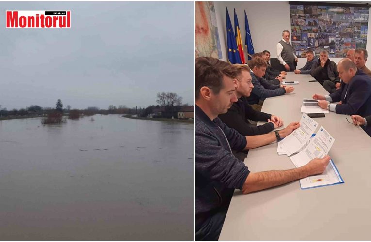 Exerciţiu de simulare a producerii inundaţiilor în județele Sălaj și Satu Mare