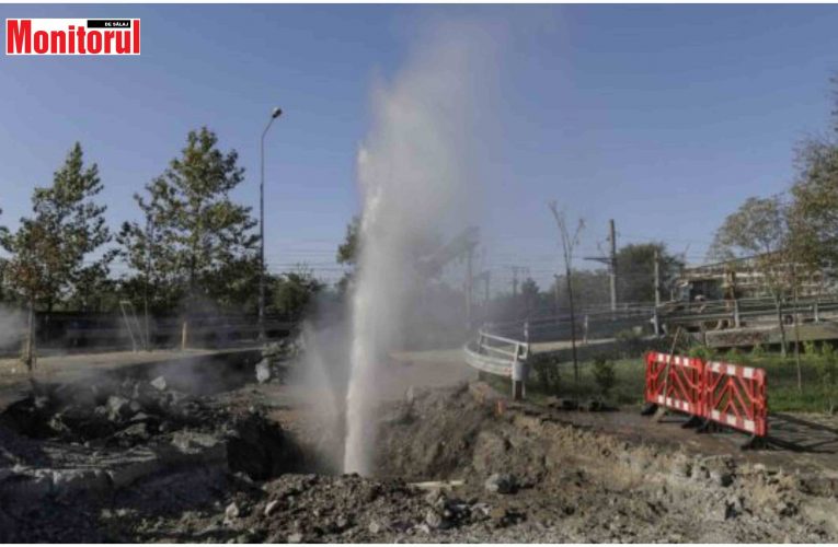 Comuna Sărmășag a rămas fără apă din cauza unei avarii