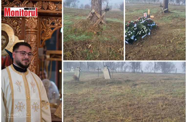 Preotul Oros Bogdan reclamat la Poliție pentru distrugerea mormintelor din cimitirul Horoatu Cehului