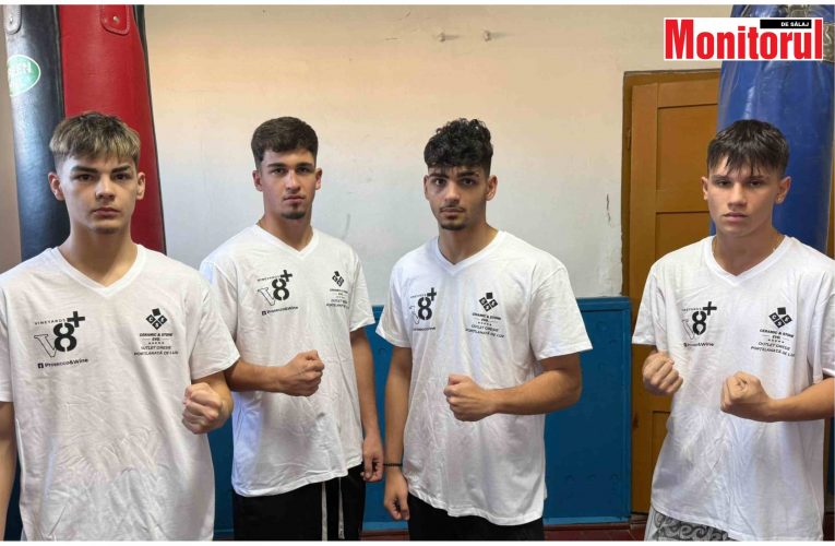Sportivii de la CSM Zalau dupa medalii la Campionatul National de box pentru tineret