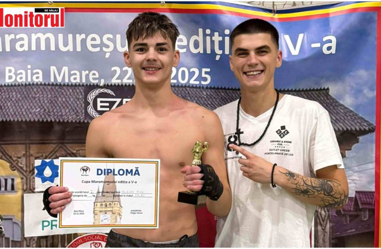 Luptatorii zalauani de kickboxing de la ACS Ringul Salajean, castigatori la Cupa Maramuresului