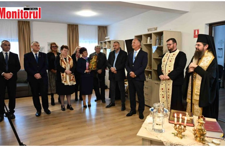 Casele de tip familial din Cehu Silvaniei, au fost sfințite de Episcopul Benedict