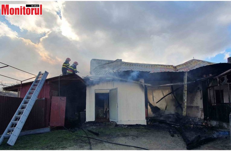 Un scurtcircuit a provocat un incendiu la o anexă din Agrij