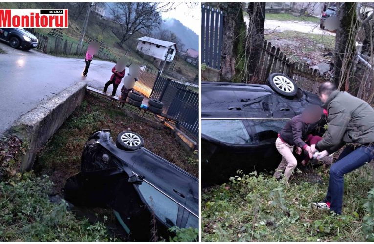 Jandarmii sălăjeni au intervenit prompt la un accident în Vâlcea