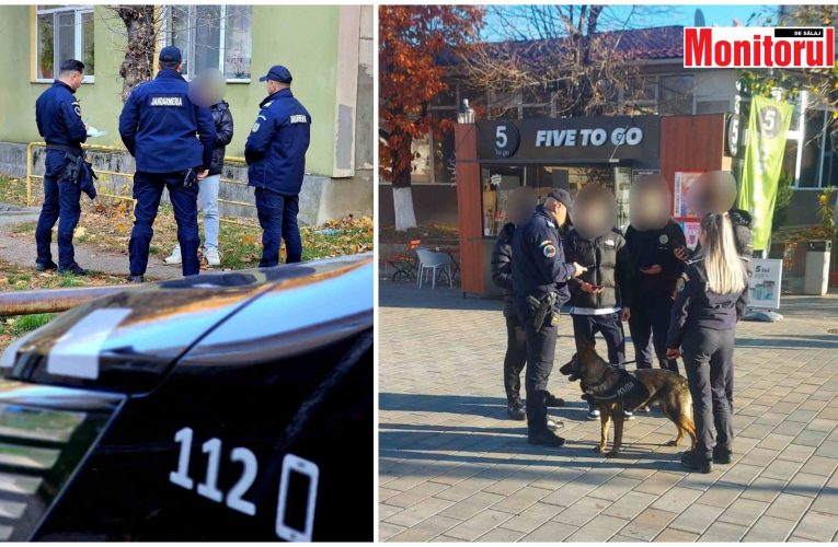 Jandarmii sălăjeni acționează în preajma școlilor din Zalău